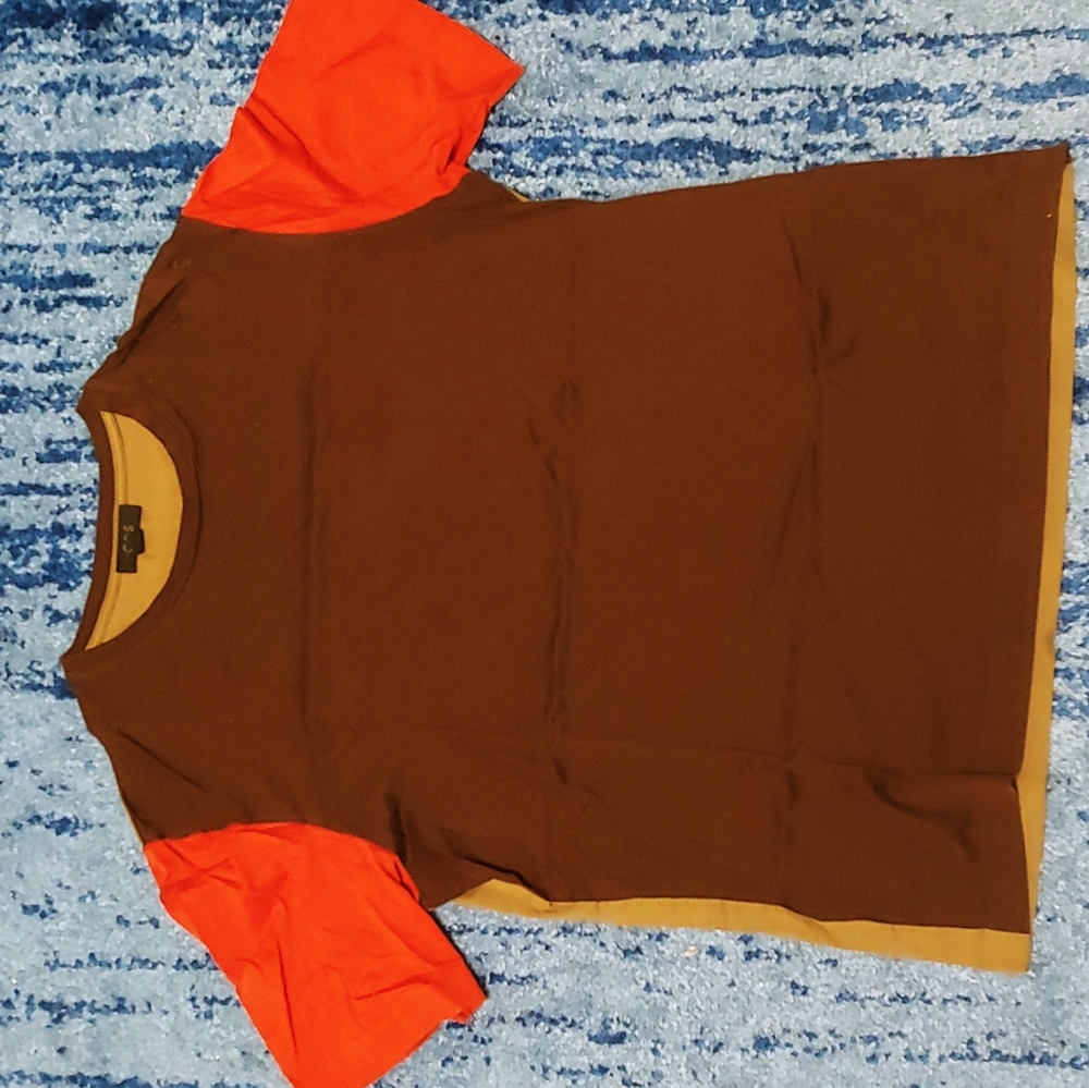 Cos Mens T shirt in Cotton reg fit M